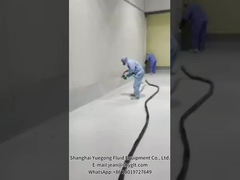 تأثير الرذاذ لجهاز الرذاذ ذو المكونين من البولي يوريثان YG